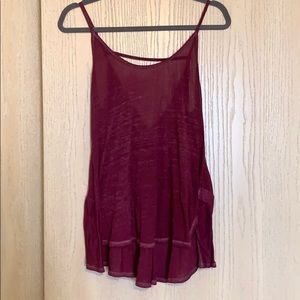 Purple Free People Top